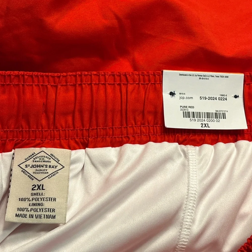 NWT St. John’s Bay 2 pairs men swim trunks